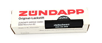 Lackstift Zundapp original Mattschwarz