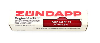 Lackstift Zundapp original Rubin-Rot Nr.71