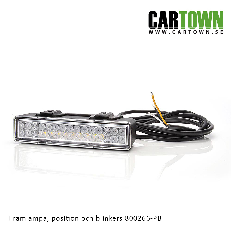 Kombinerad Fram positionsljus/blinkers LED-lykta