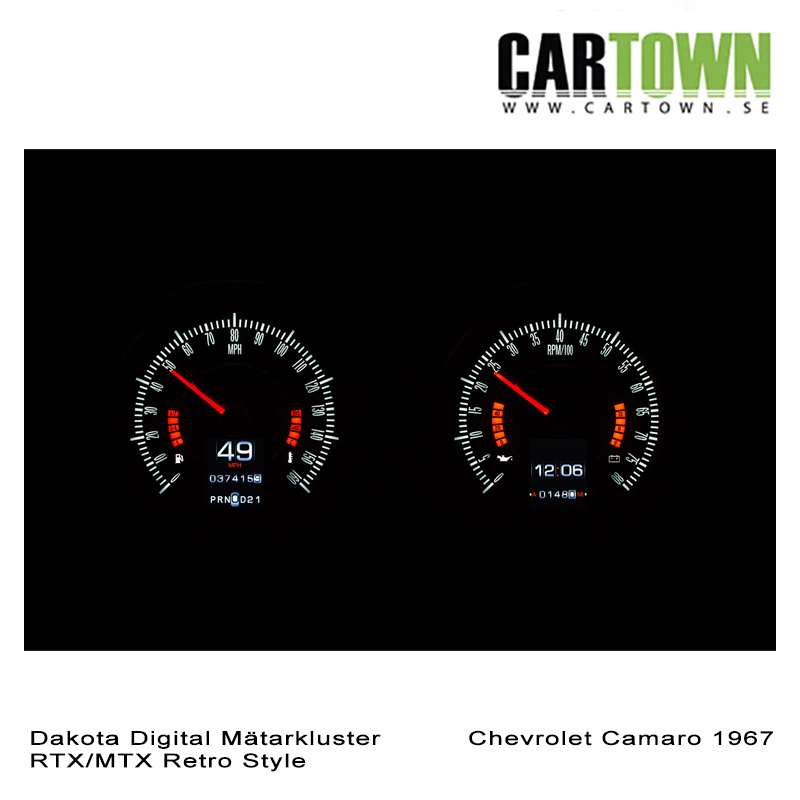 Mätarkluster Chevrolet 1967 Camaro RTX/MTX - 4