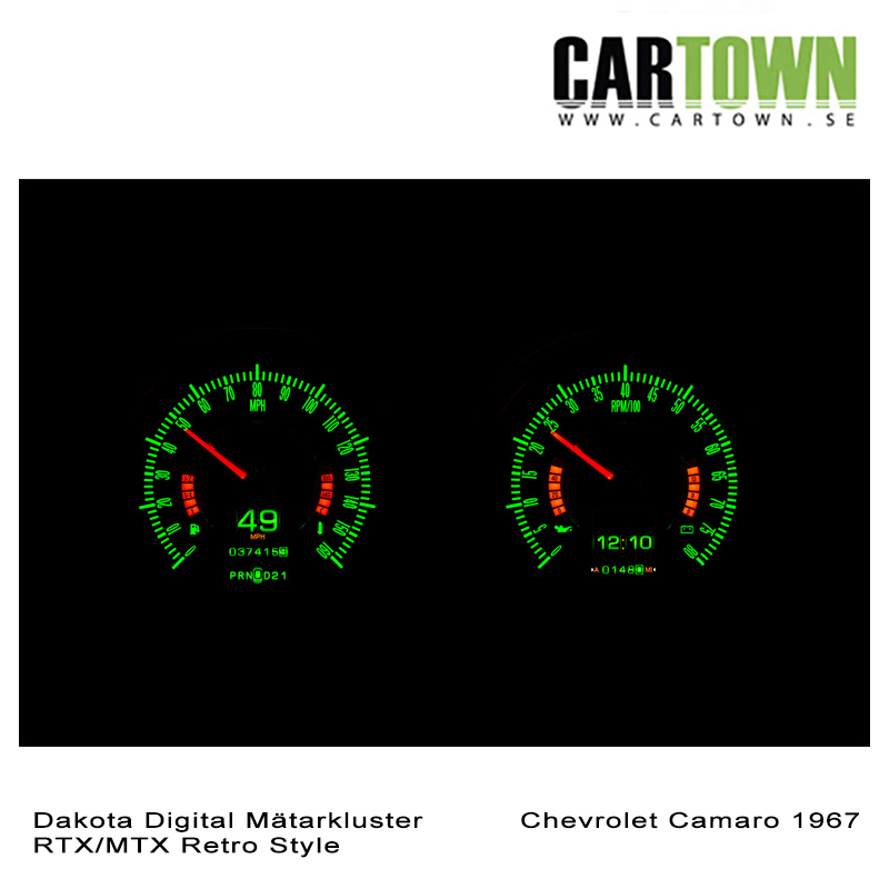 Mätarkluster Chevrolet 1967 Camaro RTX/MTX - 5
