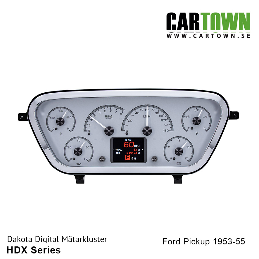Mätarkluster Ford 1953-55 Pickup HDX/MDX - 4