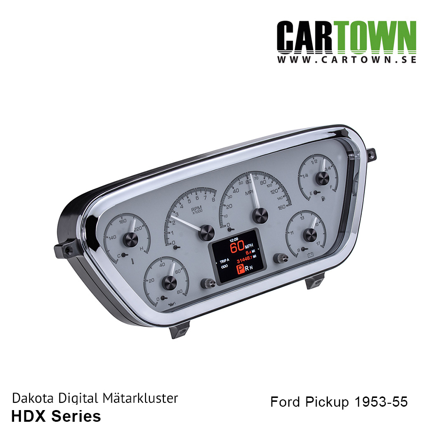 Mätarkluster Ford 1953-55 Pickup HDX/MDX - 2