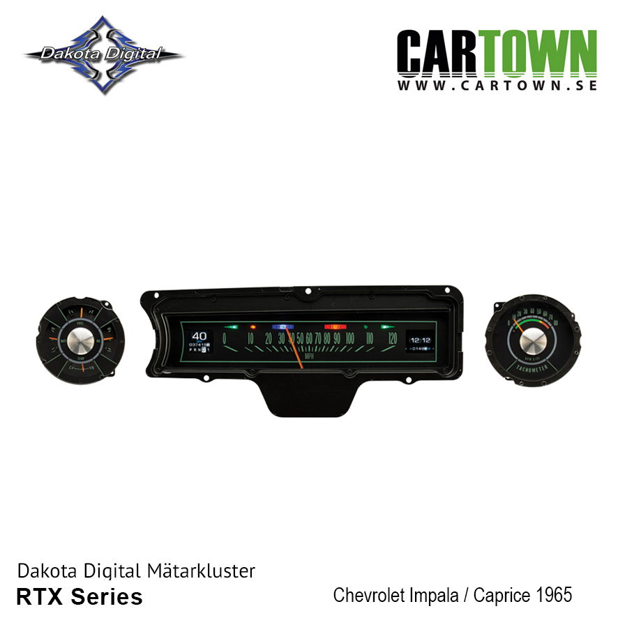 Mätarkluster Chevrolet 1965 Impala / Caprice RTX/MTX - 3