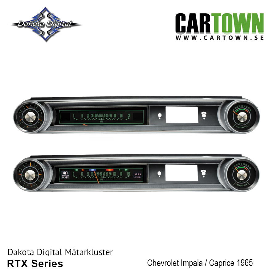 Mätarkluster Chevrolet 1965 Impala / Caprice RTX/MTX - 2