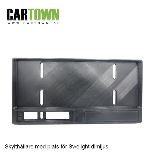 plateholder with room for foglamps - 3