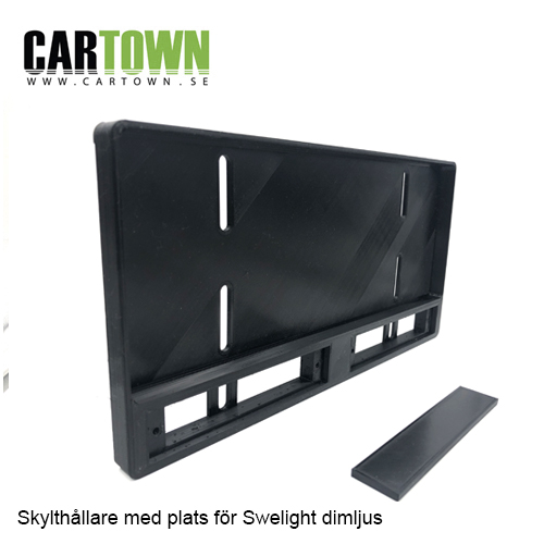 plateholder with room for foglamps - 2