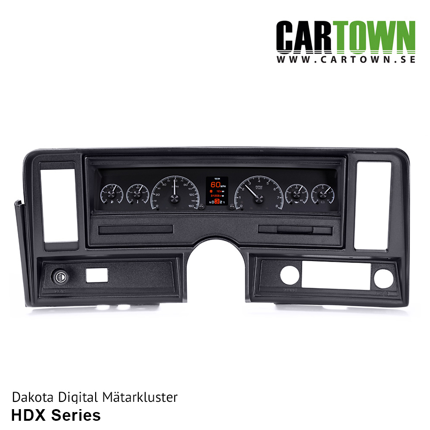 Mätarkluster Chevrolet 1969-76 Nova. Ventura  HDX/MDX - 7