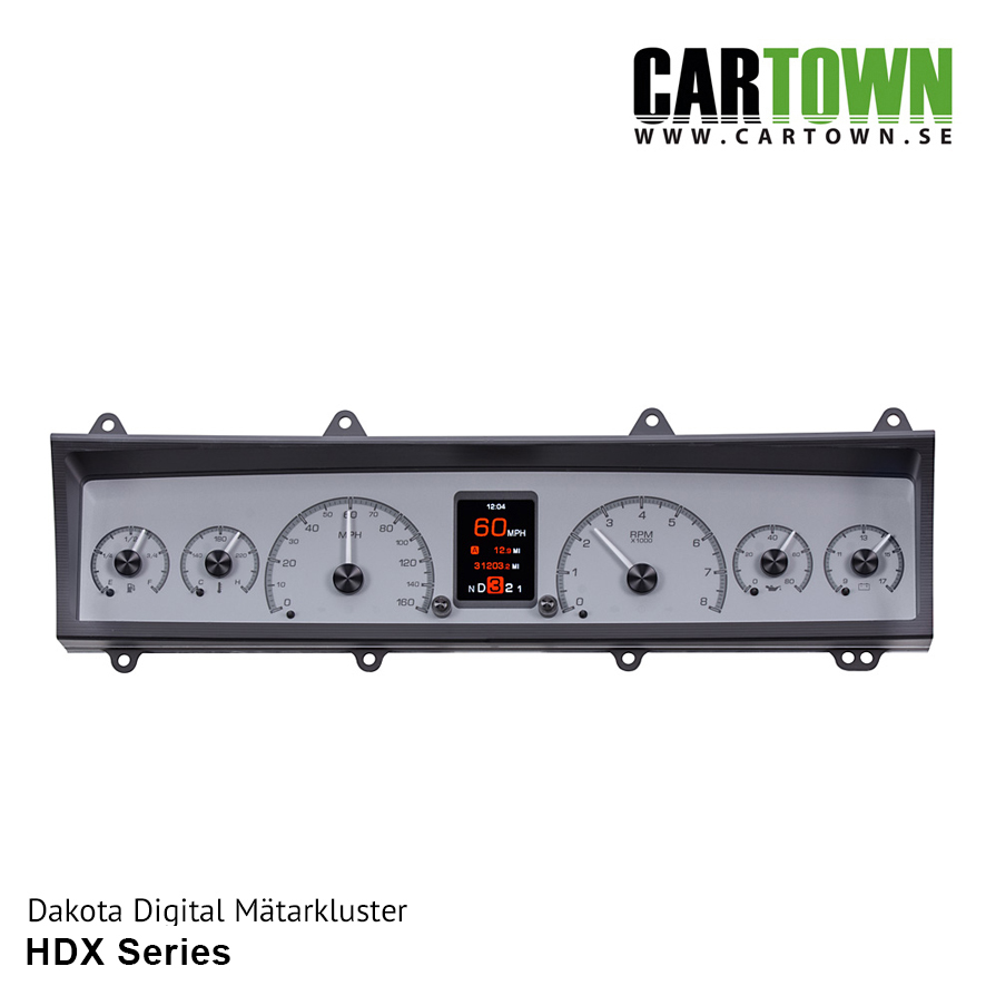 Mätarkluster Chevrolet 1969-76 Nova. Ventura  HDX/MDX - 3