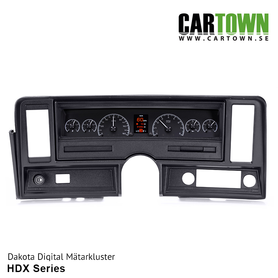 Mätarkluster Chevrolet 1969-76 Nova. Ventura  HDX/MDX - 6