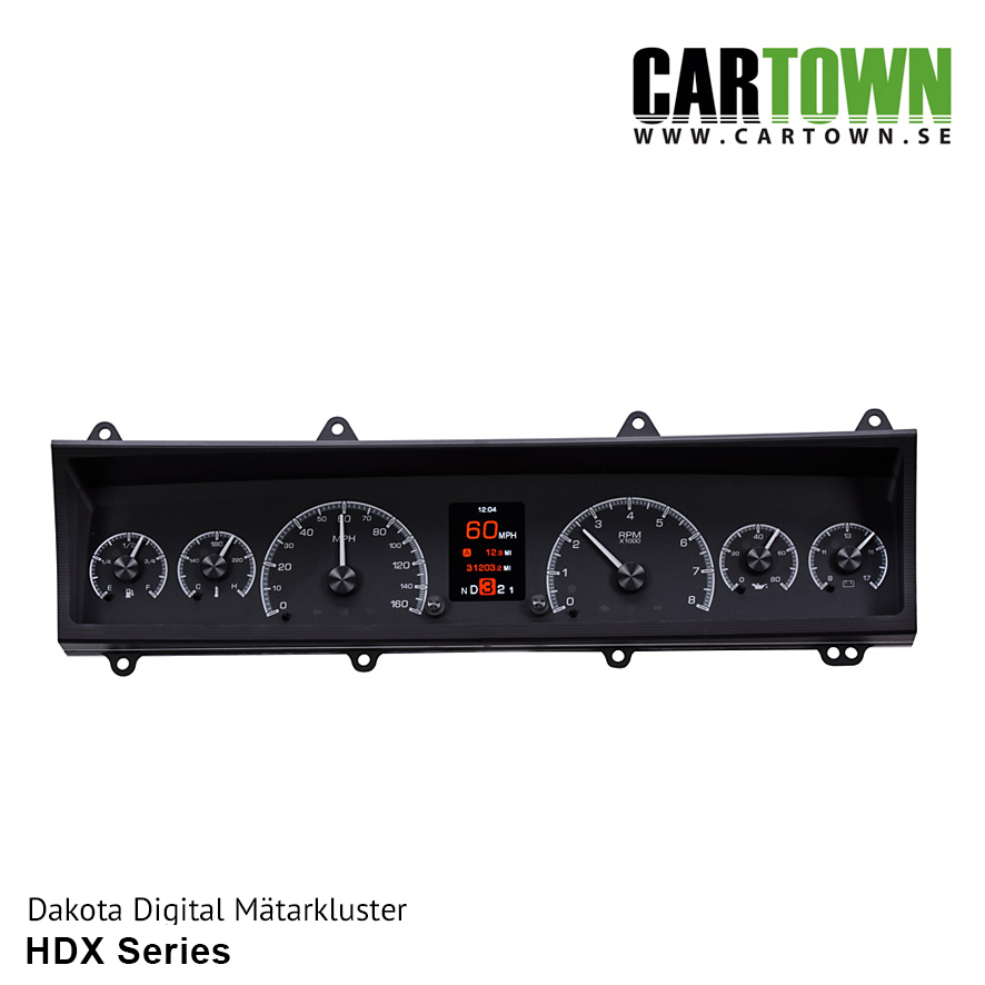 Mätarkluster Chevrolet 1969-76 Nova. Ventura  HDX/MDX - 2