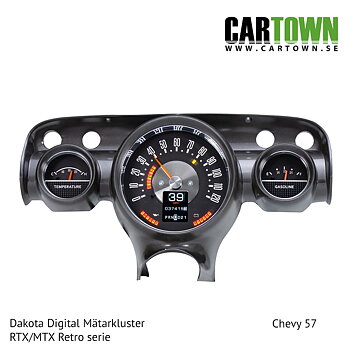 Mätarkluster Chevrolet 1957 Car RTX/MTX