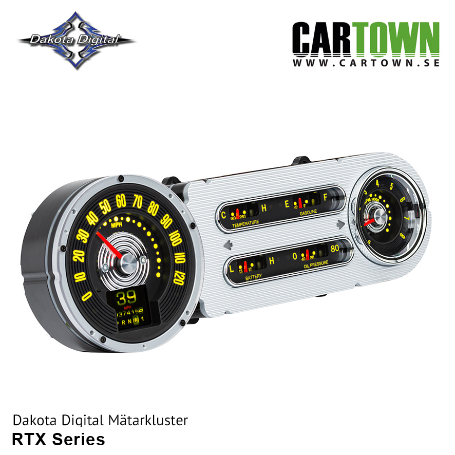 Mätarkluster Chevrolet 1953-54 Sedan RTX/MTX