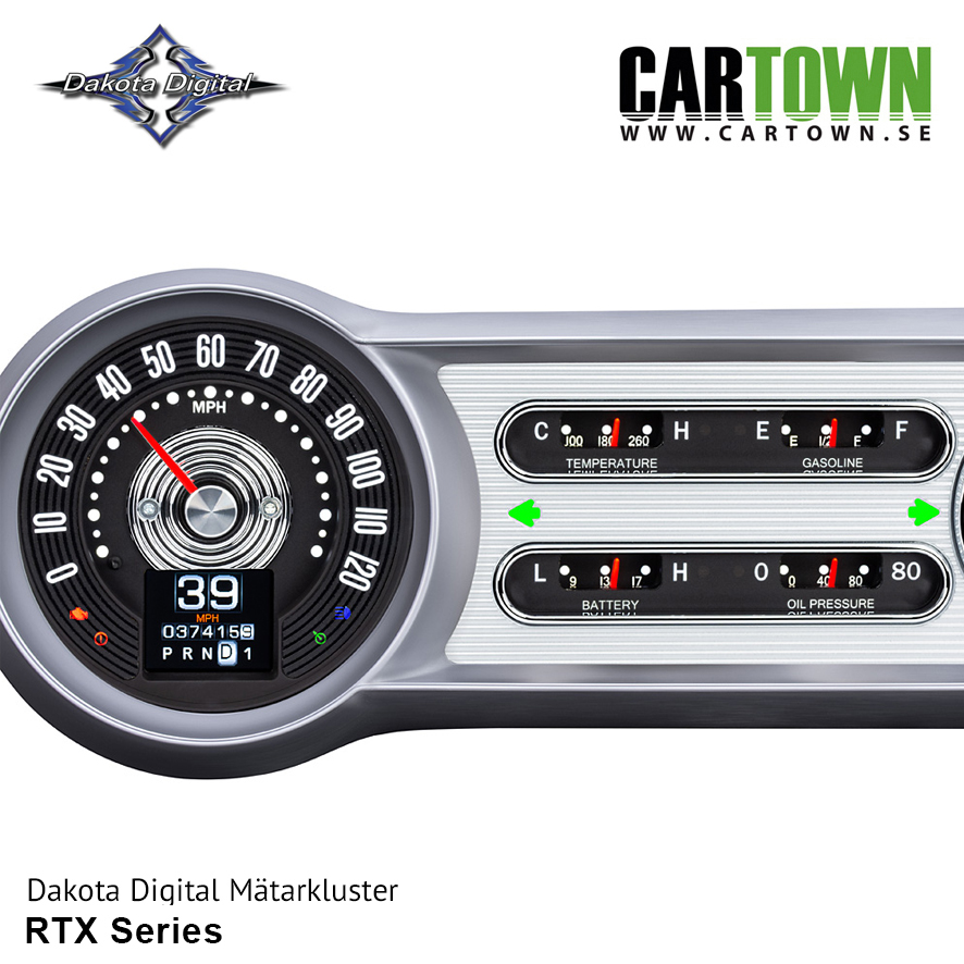 Mätarkluster Chevrolet 1953-54 Sedan RTX/MTX - 3