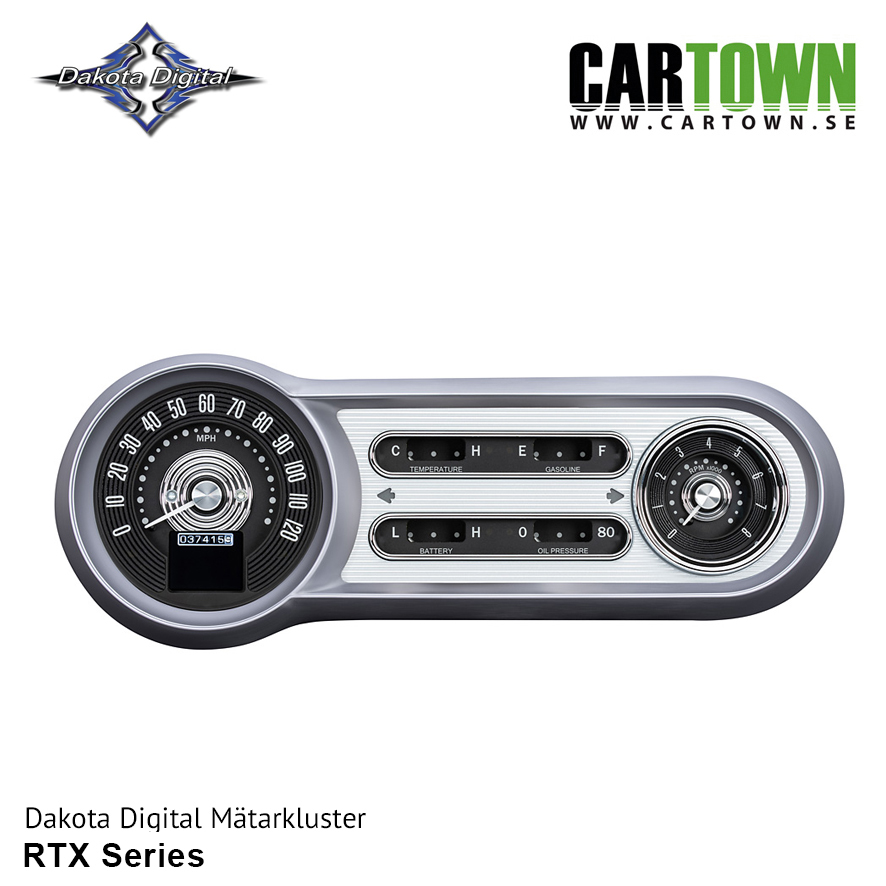 Mätarkluster Chevrolet 1953-54 Sedan RTX/MTX - 4
