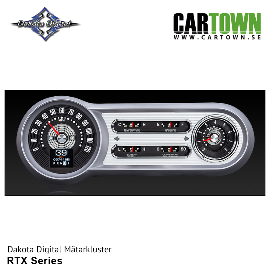 Mätarkluster Chevrolet 1953-54 Sedan RTX/MTX - 6