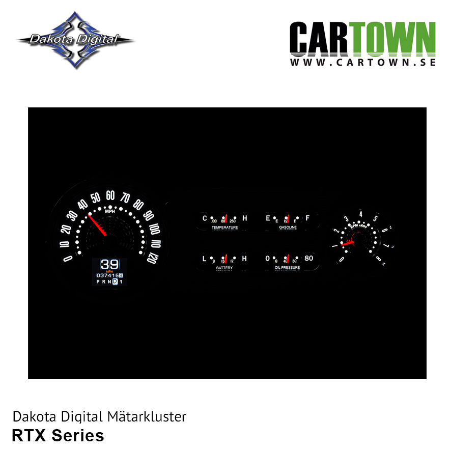 Mätarkluster Chevrolet 1953-54 Sedan RTX/MTX - 7