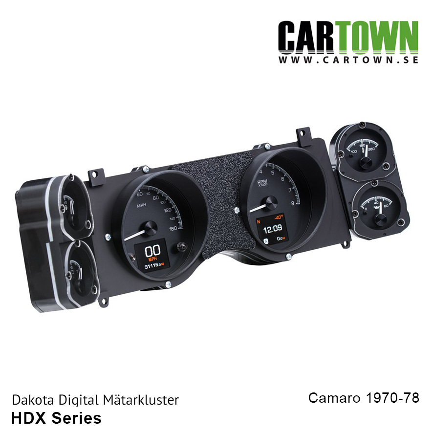 Mätarkluster Chevrolet 1970- 81 Camaro HDX/MDX - 3