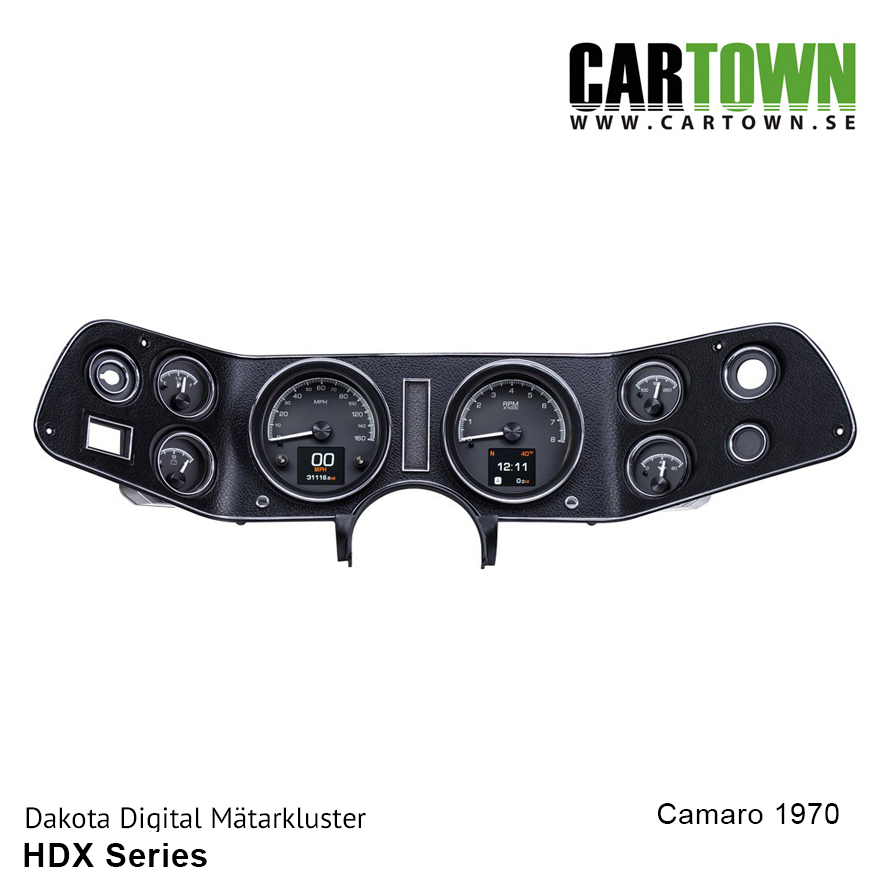 Mätarkluster Chevrolet 1970- 81 Camaro HDX/MDX