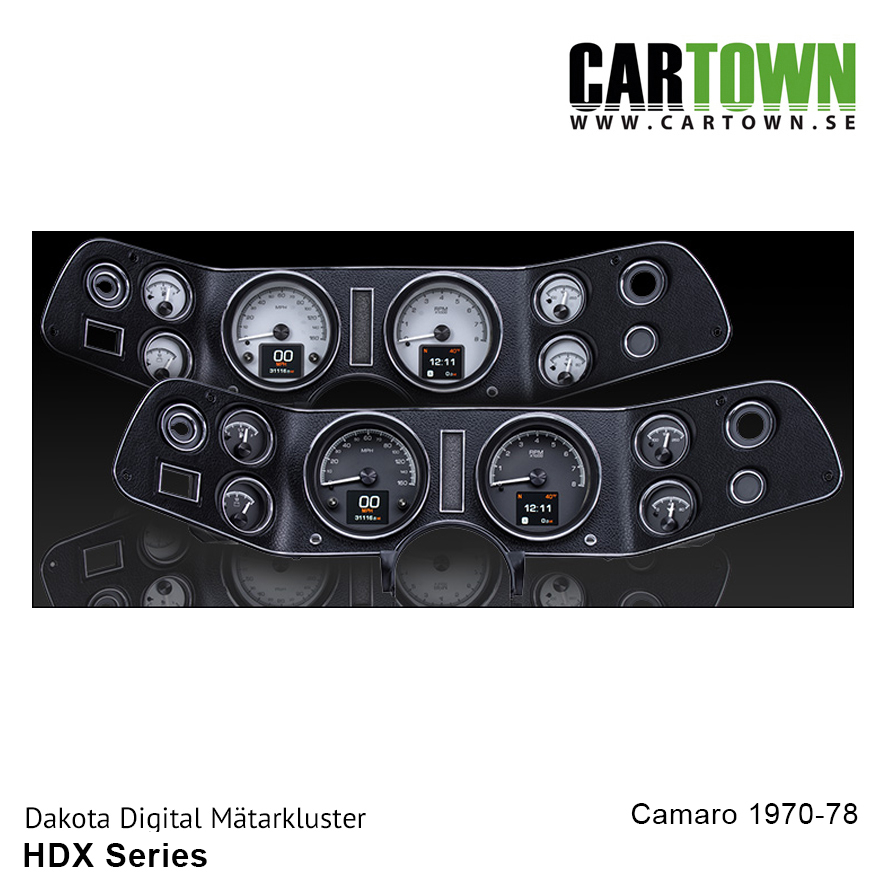 Mätarkluster Chevrolet 1970- 81 Camaro HDX/MDX - 6