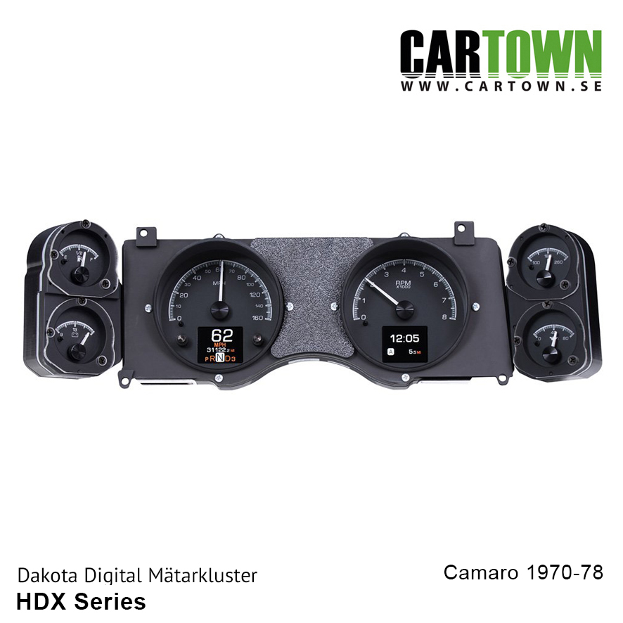 Mätarkluster Chevrolet 1970- 81 Camaro HDX/MDX - 5