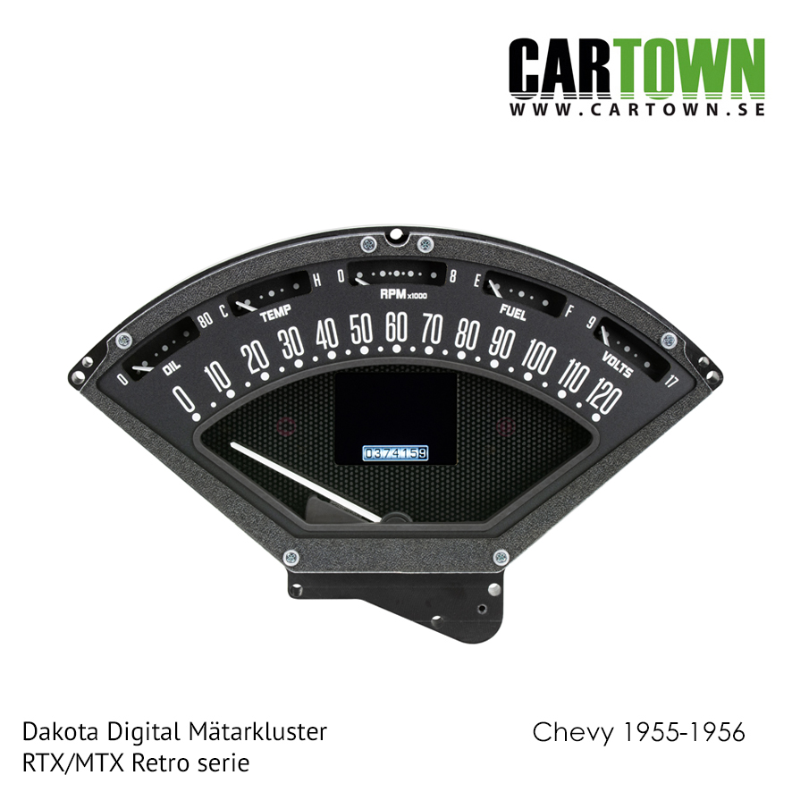 Chevrolet 1955-56 Car Digital Retro Style