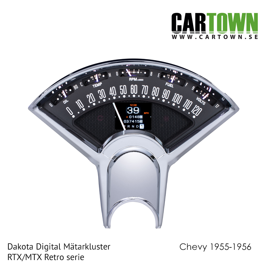 Chevrolet 1955-56 Car Digital Retro Style