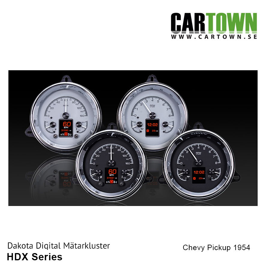 Mätarkluster Chevrolet 1954 Pickup HDX/MDX - 5