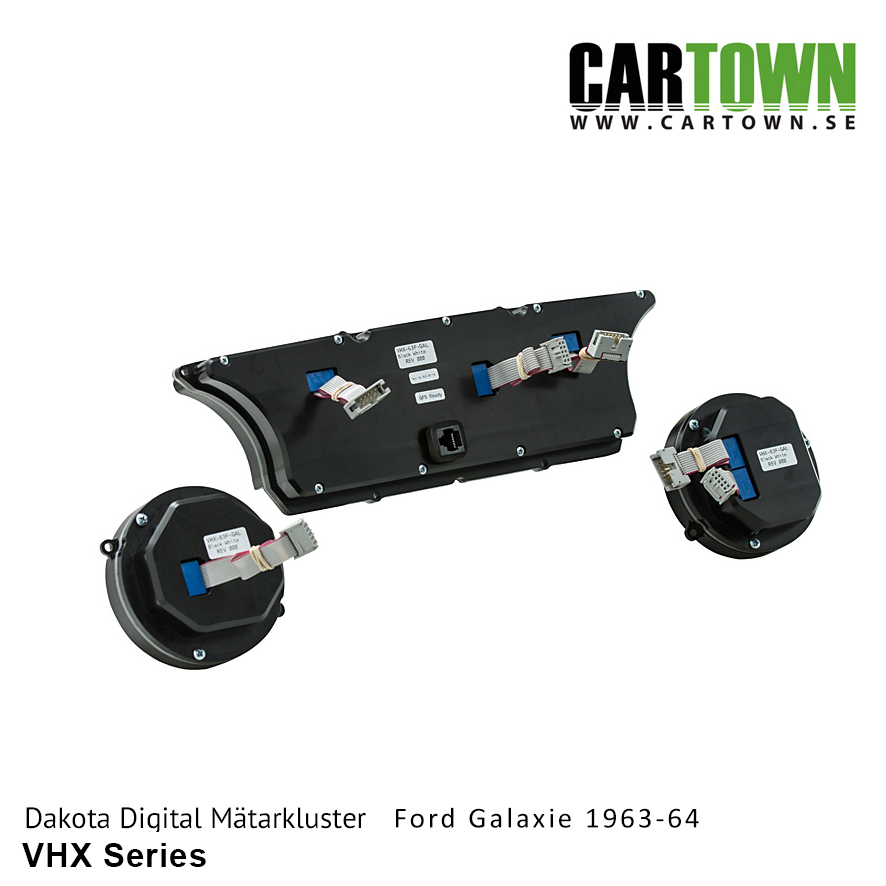 Mätarkluster Ford 1963-64 Galaxie VHX/MHX - 8