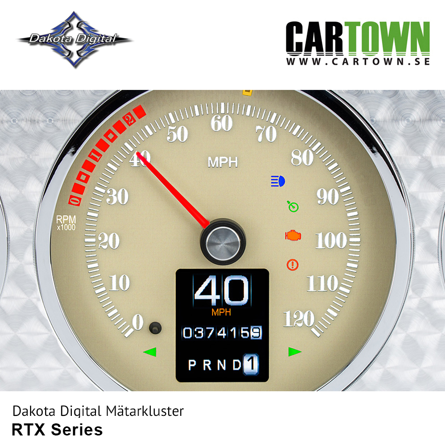 Mätarkluster Chevrolet 1933-34 Sedan RTX/MTX - 4