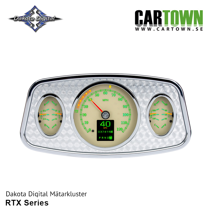 Mätarkluster Chevrolet 1933-34 Sedan RTX/MTX - 2