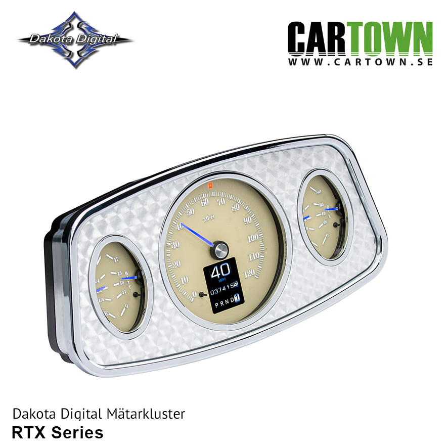 Mätarkluster Chevrolet 1933-34 Sedan RTX/MTX