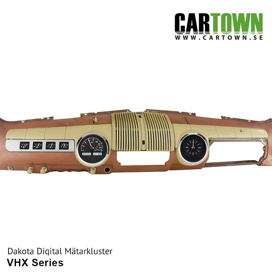 Mätarkluster Ford-Mercury 1942-48 VHX/MHX - 6