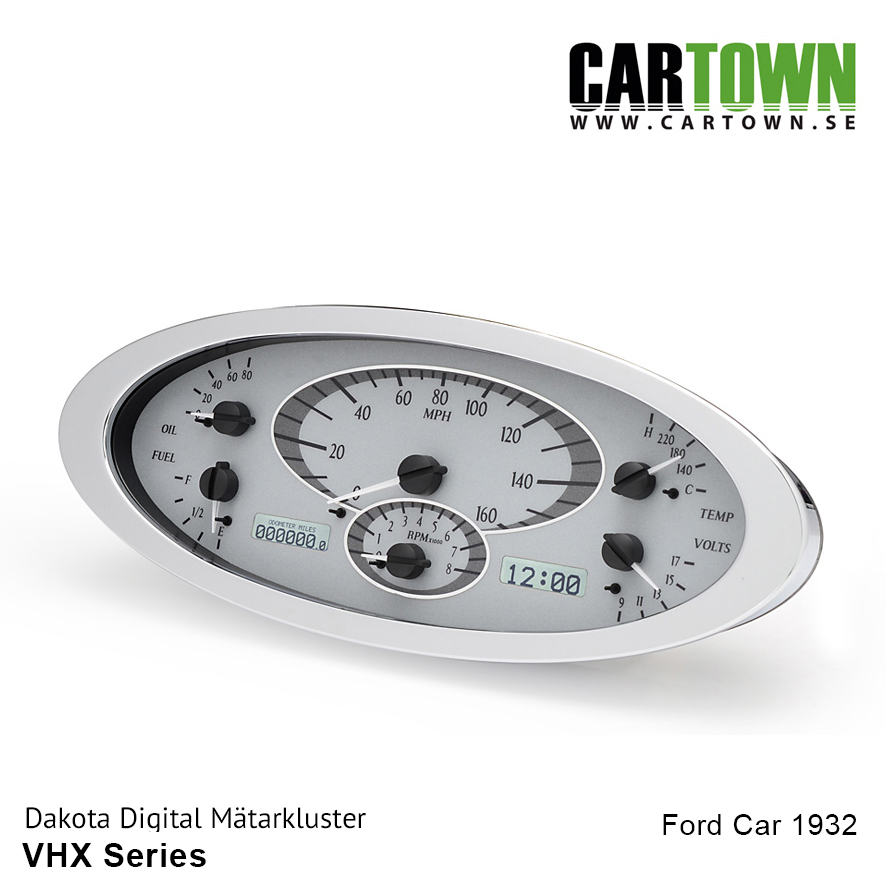 Mätarkluster Ford 1932 VHX/MHX - 7