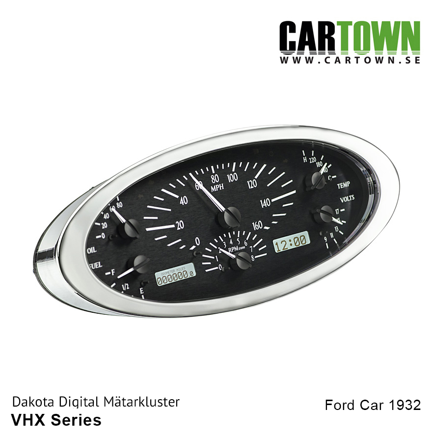 Mätarkluster Ford 1932 VHX/MHX - 3