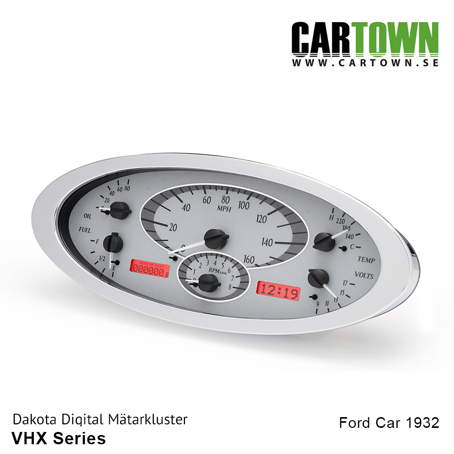 Mätarkluster Ford 1932 VHX/MHX - 6