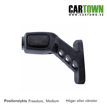 Positionslampa med gummiarm Freedom Medium Hö/Vä