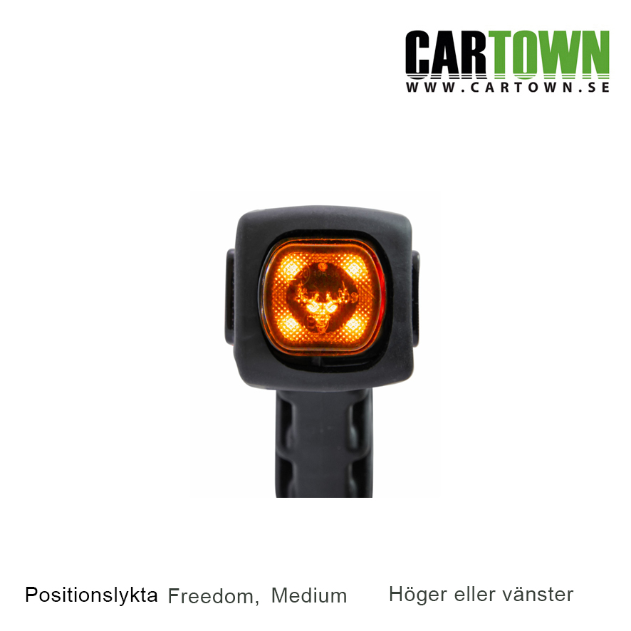 Positionslampa med gummiarm Freedom Medium Hö/Vä - 4