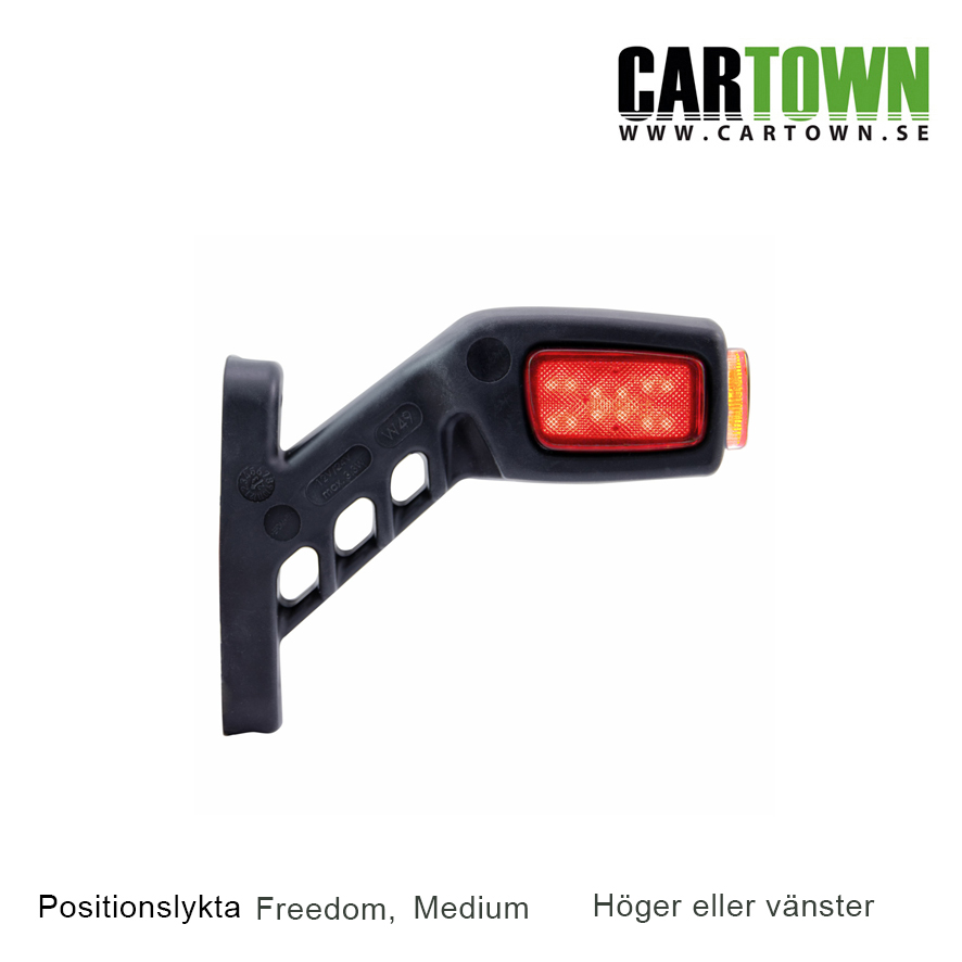 Positionslampa med gummiarm Freedom Medium Hö/Vä - 3