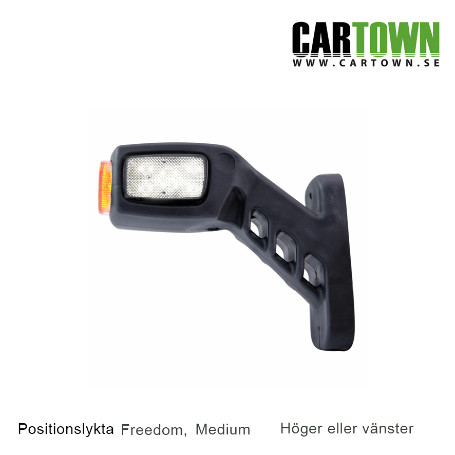 Positionslampa med gummiarm Freedom Medium Hö/Vä - 2
