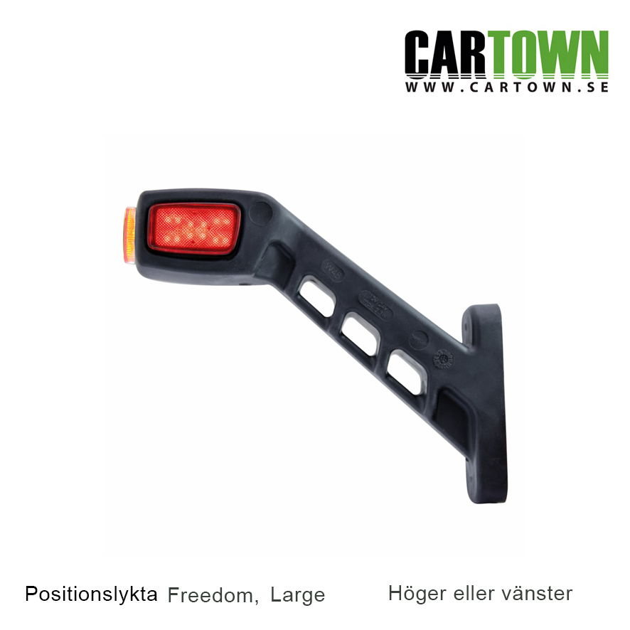 Positionslampa med gummiarm Freedom Large Hö/Vä - 3