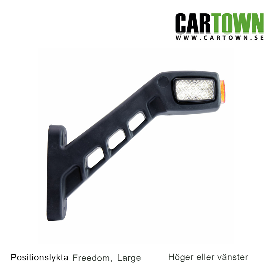 Positionslampa med gummiarm Freedom Large Hö/Vä - 2
