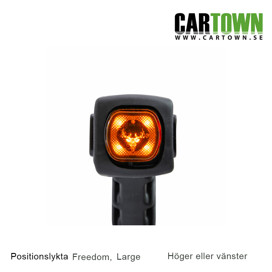 Positionslampa med gummiarm Freedom Large Hö/Vä - 4