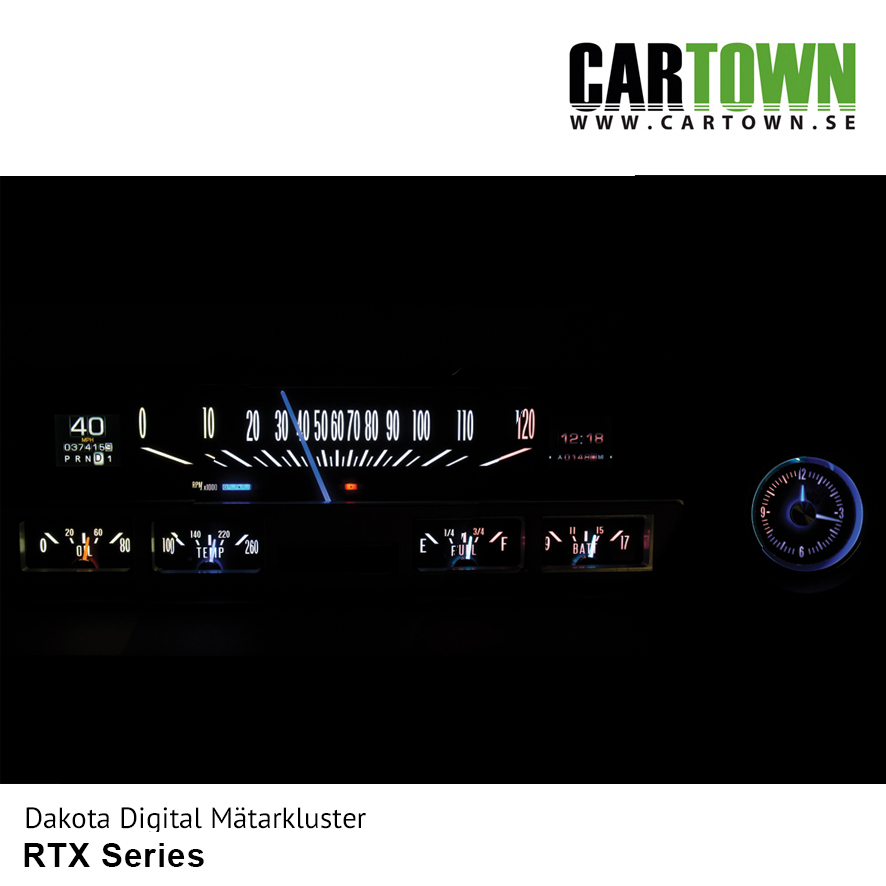 Mätarkluster Cadillac 1960  RTX/MTX - 6