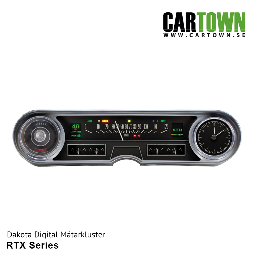 Mätarkluster Cadillac 1965-66  RTX/MTX - 3