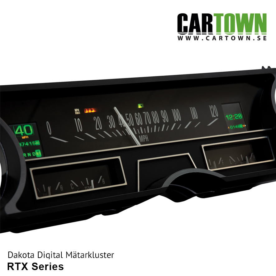 Mätarkluster Cadillac 1965-66  RTX/MTX - 5