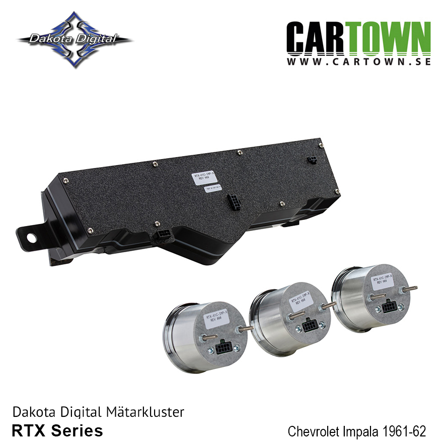 Mätarkluster Chevrolet 1961-62 Impala RTX/MTX - 5