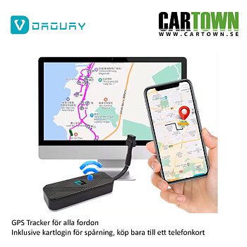 GPS Spårare 4G för bil och MC