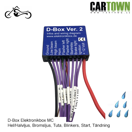 D-Box Elstyrning MC - 2