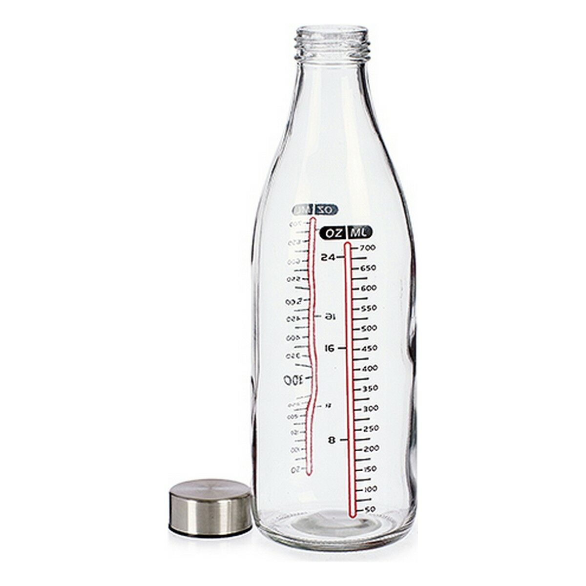 Måttkanna Glas Stål 1 L (9 antal) - 2